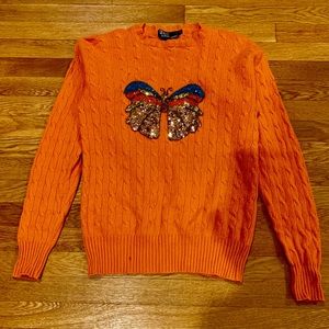 Pure cashmere oversized sweater